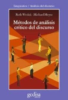 metodos de analisis critico del discurso-ruth wodak-michael c. meyer-9788474329704