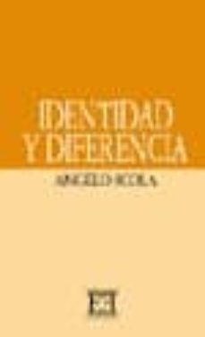 identidad y diferencia la relacion hombre-mujer-9788474902204