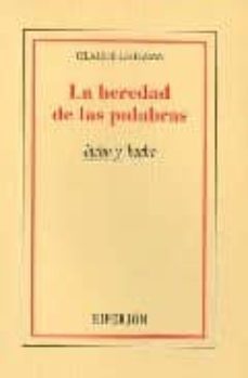 la heredad de las palabras-claude esteban-9788475175904