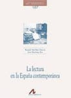 la lectura en la españa contemporanea-9788476357804