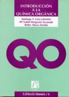 introduccion a la quimica organica-santiago v.luis y otros lafuente-9788480211604