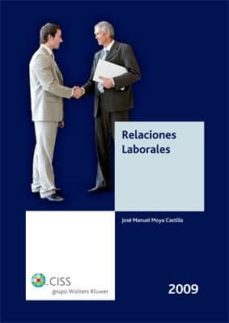 relaciones laborales 2009-jose manuel moya-9788482357904