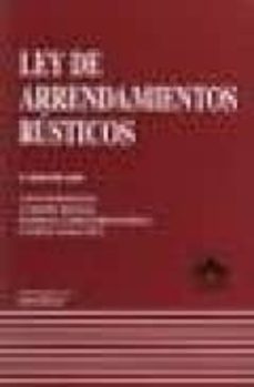ley de arrendamientos rusticos (5ª edicion)-9788483421604