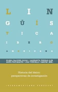 historia del lexico: perspectivas de investigacion-9788484896104