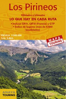 mapa pirineos kilometro a kilometro (1:340.000)-9788491584704