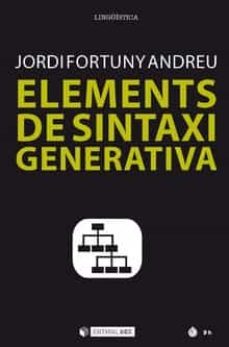 elements de sintaxi generativa-jordi fortuny andreu-9788491806004
