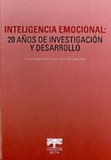 inteligencia emocional: 20 años de investigacion y desarrollo-9788496655904