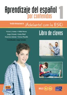 aprendizaje por contenidos 1 -claves (aprendizaje español por contenidos)-9788498484304