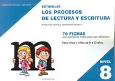 estimular nivel 08 los procesos de lectura y escritura-9788498964004