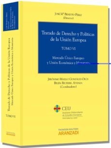 tratado de derecho y politicas de la union europea (tomo vi): mer cado unico europeo y union economica y monetaria-jose mª beneyto perez-9788499039404