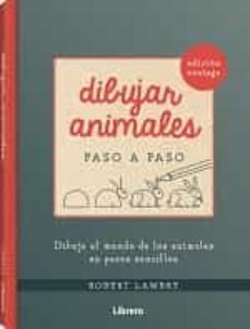 dibujar animales. edicion retro paso a paso-robert lambry-9789463594004