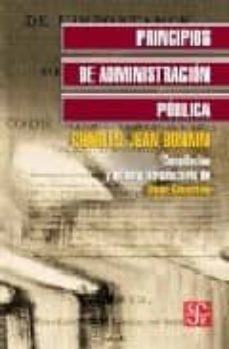 principios de administracion publica-charles jean bonnin-omar guerrero-9789681671204