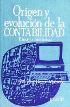 origen y evolucion de la contabilidad-federico gertz manro-9789682437304