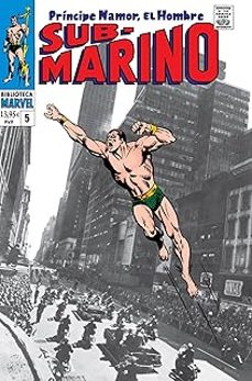 biblioteca marvel namor el hombre submarino 5-roy thomas-john buscema-9791370131104