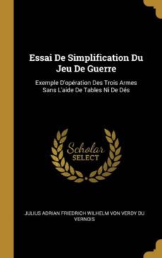 essai de simplification du jeu de guerre-9780270066814