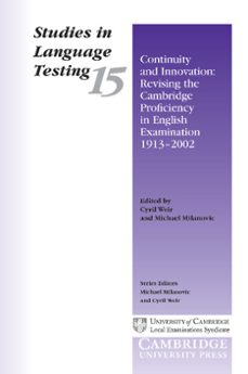 continuity and innovation-9780521013314