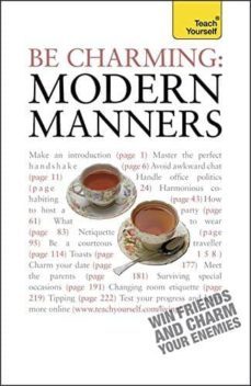 be charming - modern manners: teach yourself-9781444103014