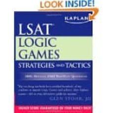 kaplan lsat logic games strategies and tactics-9781609781514