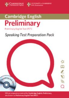 speaking test preparation pack for pet paperback with dvd-9781906438814