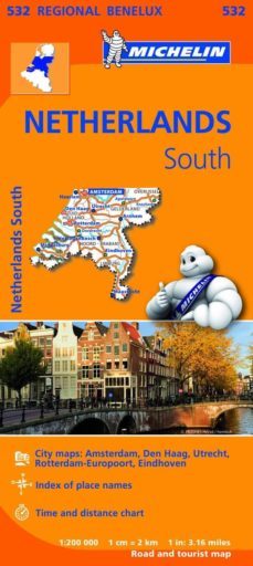mapa regional netherlands south 2013 (ref. 11532)-9782067183414