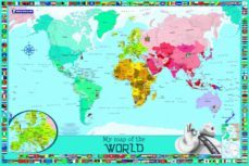 my map of the world 2015 ref. 13812-9782067194014