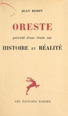oreste (ebook)-jean bodin-9782307377214