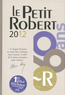 le petit robert de la langue française 2012-9782849028414