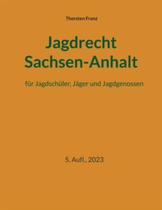 jagdrecht sachsen-anhalt (ebook)-9783757836214