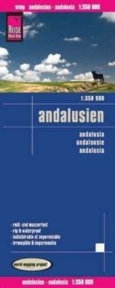 andalucia, mapa de carreteras plastificado escala: 1:350.000-9783831772414