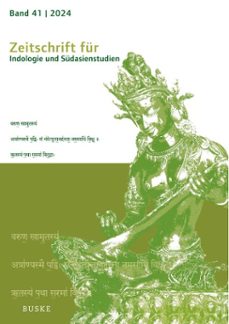 zeitschrift fur indologie und sudasienstudien, band 41 (2024) (ebook)-9783967699814