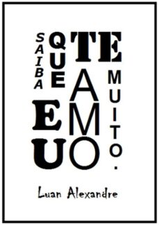 saiba que eu te amo muito (ebook)-luan alexandre-9786590096814