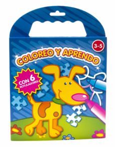 coloreo y aprendo: azul oscuro (con 6 rotuladores)-9788408092414