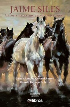jaime siles. un poeta para la vida, una vida para la poesia-9788410053014