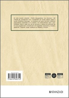 tutela impugnatoria: los recursos-sonia calaza lopez-9788410856714