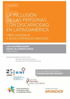 inclusion de las personas con discapacidad en latinoamerica.libro homenaje a jesus coronado hinojosa-9788411244114