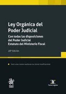ley organica del poder judicial (28ª ed.)-andrea planchadell gargallo-9788411697514