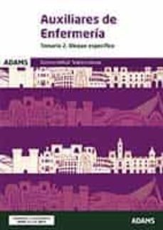 temario 2. bloque especifico. auxiliares de enfermeria.-9788413274614