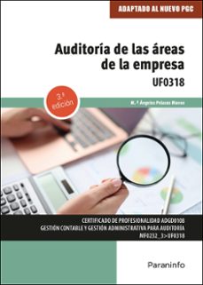 (uf0318) auditoría de las áreas de empresa-mª angeles pelaza-9788413661414