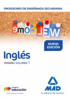 profesores de enseñanza secundaria ingles: temario (vol. 1)-9788414209714