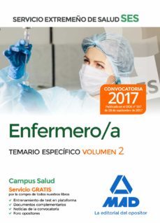 enfermero/a del servicio extremeño de salud (ses): temario especifico (vol. 2)-9788414211014