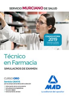 tecnico en farmacia del servicio murciano de salud. simulacros de examen-9788414232514