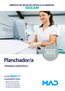 planchador/a. servicio de salud de castilla-la mancha (sescam). temario especifico-9788414296714