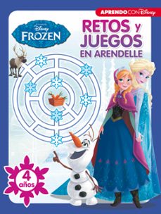 retos y juegos en arendelle (4 años - frozen)-9788416931514