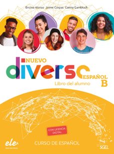 nuevo diverso español b alumno + licencia digital 2ed-9788417730314