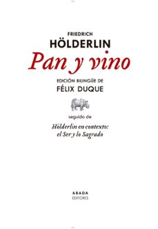 pan y vino-friedrich holderlin-9788419008114