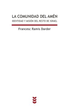 la comunidad del amen-francesc ramis darder-9788430118014
