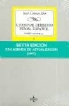 curso de derecho penal español: parte general ii teoria juridica del delito (6ª ed.)-9788430932214
