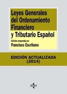 leyes generales del ordenamiento financiero y tributario español (8ª ed.)-9788430963614