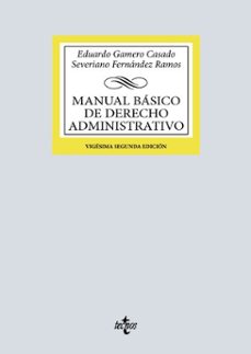manual basico de derecho administrativo (ebook)-eduardo gamero casado-severiano fernandez ramos-9788430993314