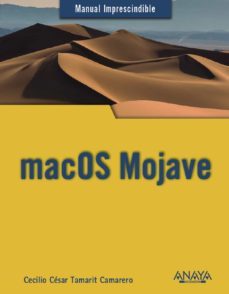 macos mojave (manual imprescindible)-cecilio cesar tamarit camarero-9788441540514
